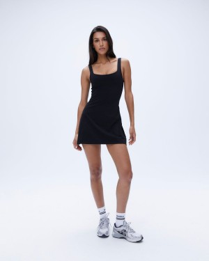 Black Adanola Ultimate Square Neck Dress | BZCXEG183