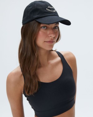 Black / Beige Adanola Active Lifestyle Cap | LHXTAC654