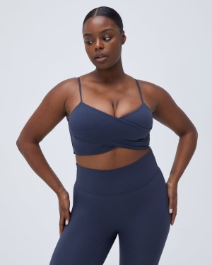 Blue Adanola Ultimate Wrap Bra | YOSKGW129