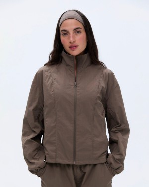 Brown Adanola Track Jacket | ZDCWGJ184