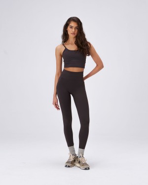 Coffee Adanola Ultimate Pocket Leggings | OFUVND514