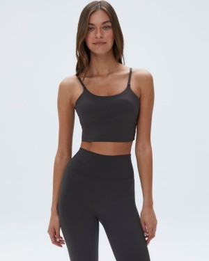 Coffee Adanola Ultimate Tank Bra | TLUIXM017