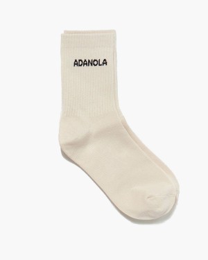 Cream Adanola Socks | AREIUQ982