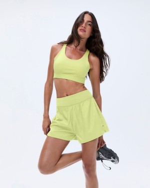 Light Green Adanola Lightweight Runner Short | JWORHU432