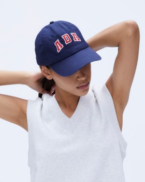 Navy Blue / Red Adanola ADA Cap | JTUWXE457