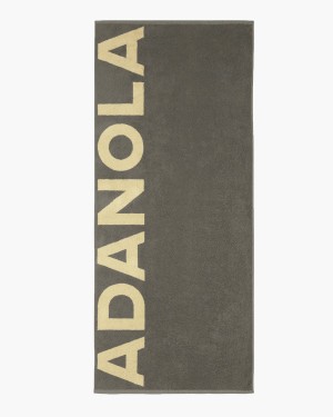 Olive Green Adanola Branded Towel | TIVONU296