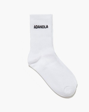 White Adanola Socks | FQHIMO421