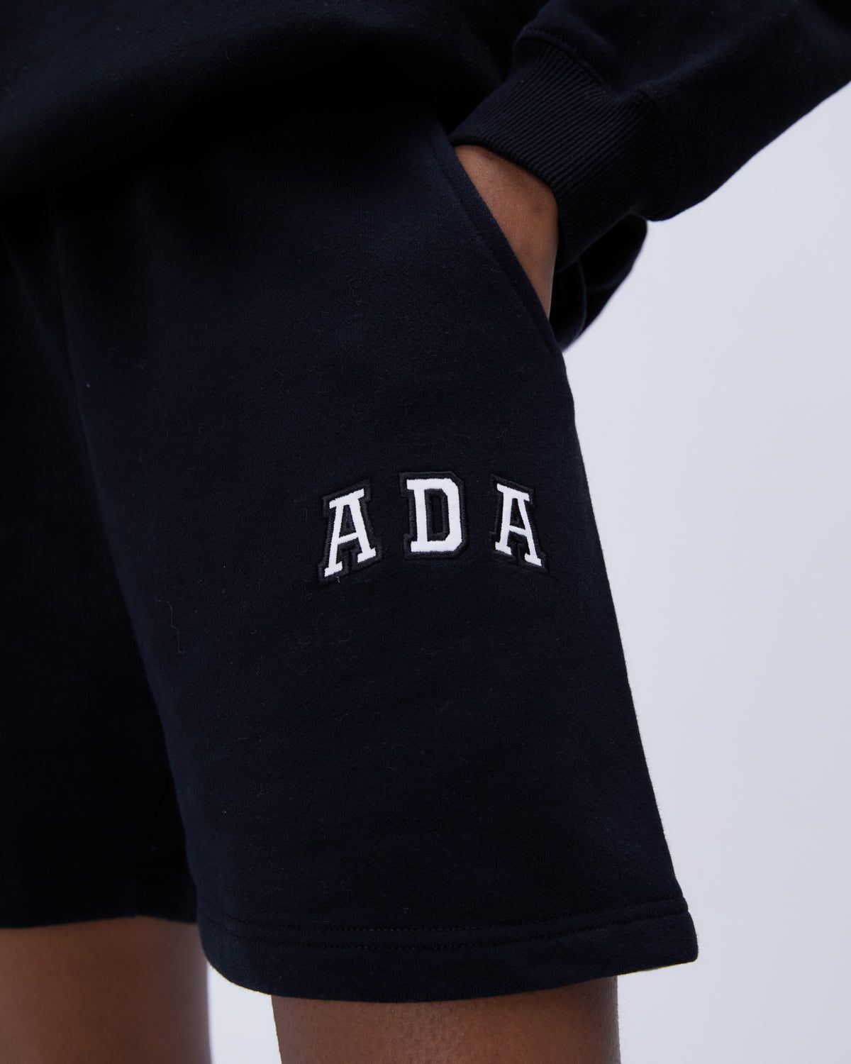 Black Adanola ADA Sweat Shorts | ZGEODW275