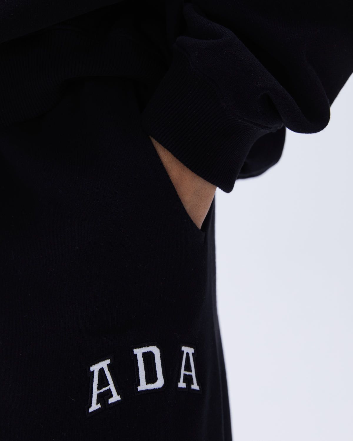 Black Adanola ADA Sweatpants | MKNBLF790