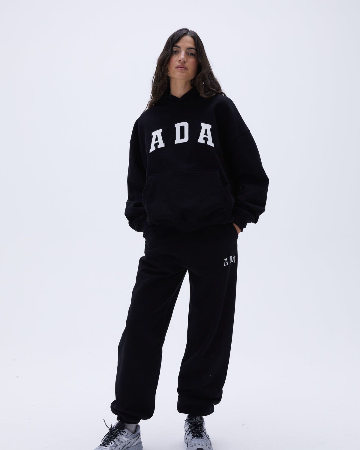 Black Adanola ADA Sweatpants | MKNBLF790