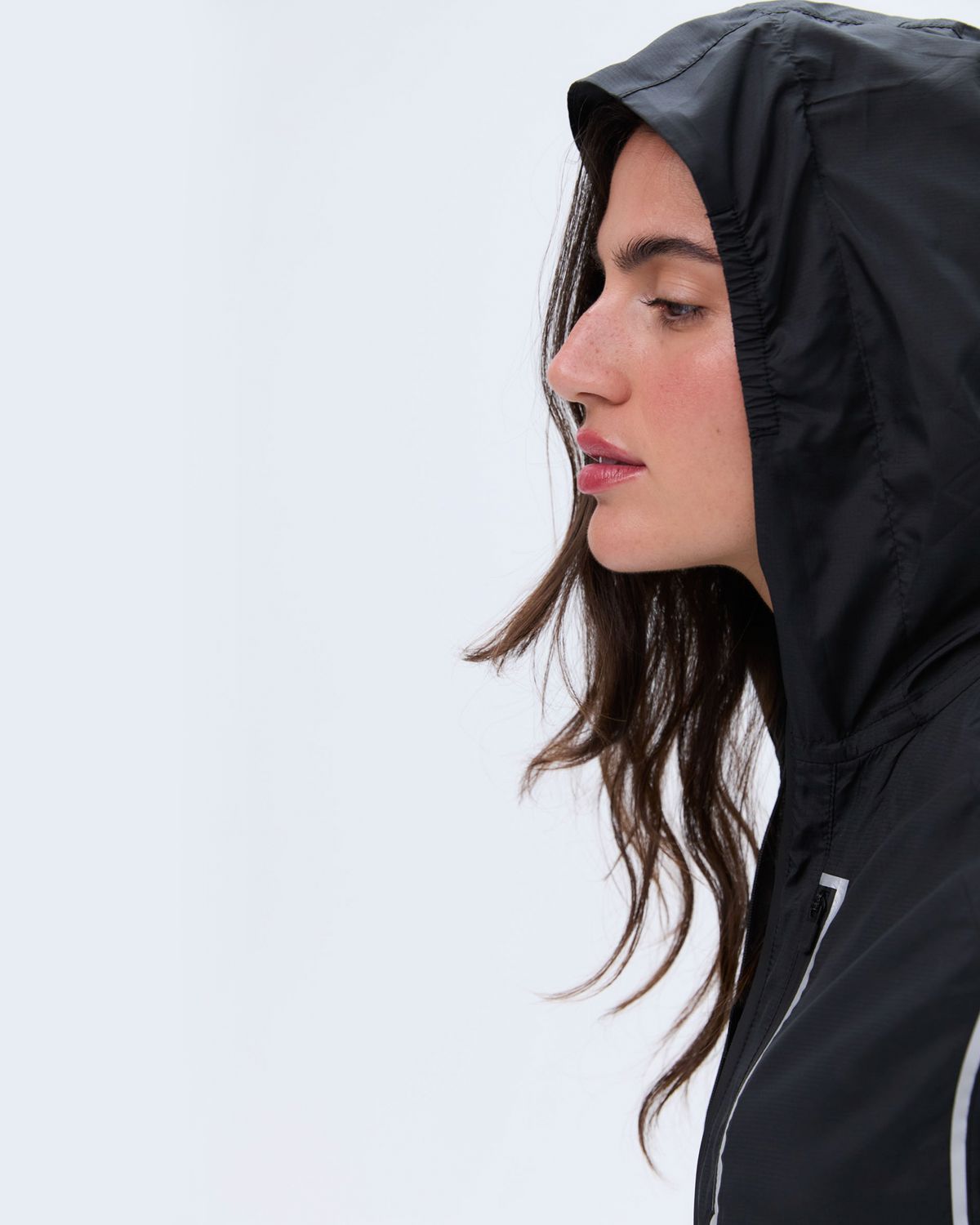 Black Adanola Lightweight Running Jacket | BVRWGZ589