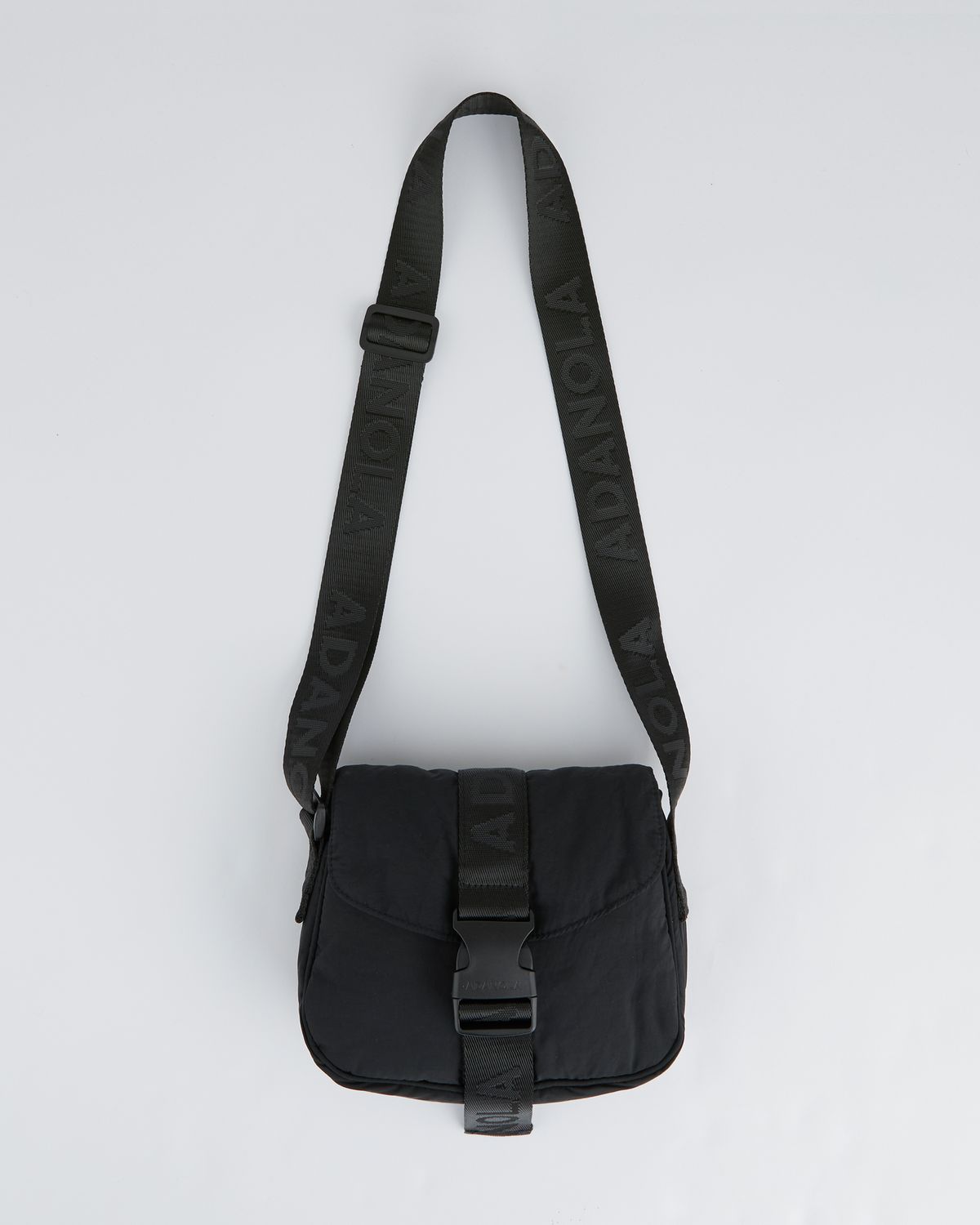 Black Adanola Nylon Buckle Bag | ISAMUD896
