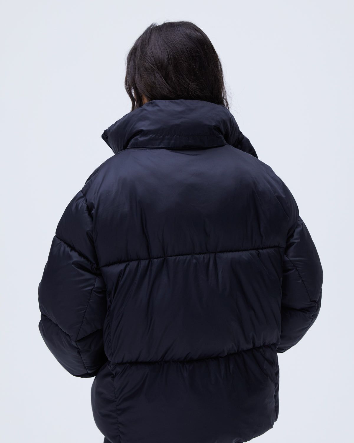 Black Adanola Oversized Puffer Jacket | BXIKNW725