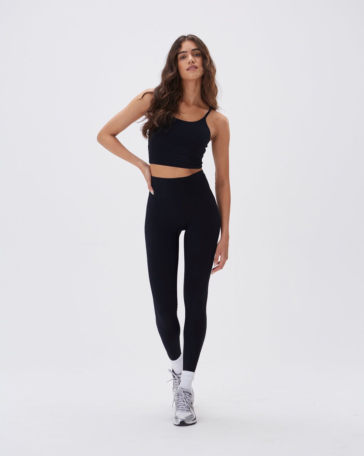 Black Adanola Ultimate Leggings | EVHIQX481