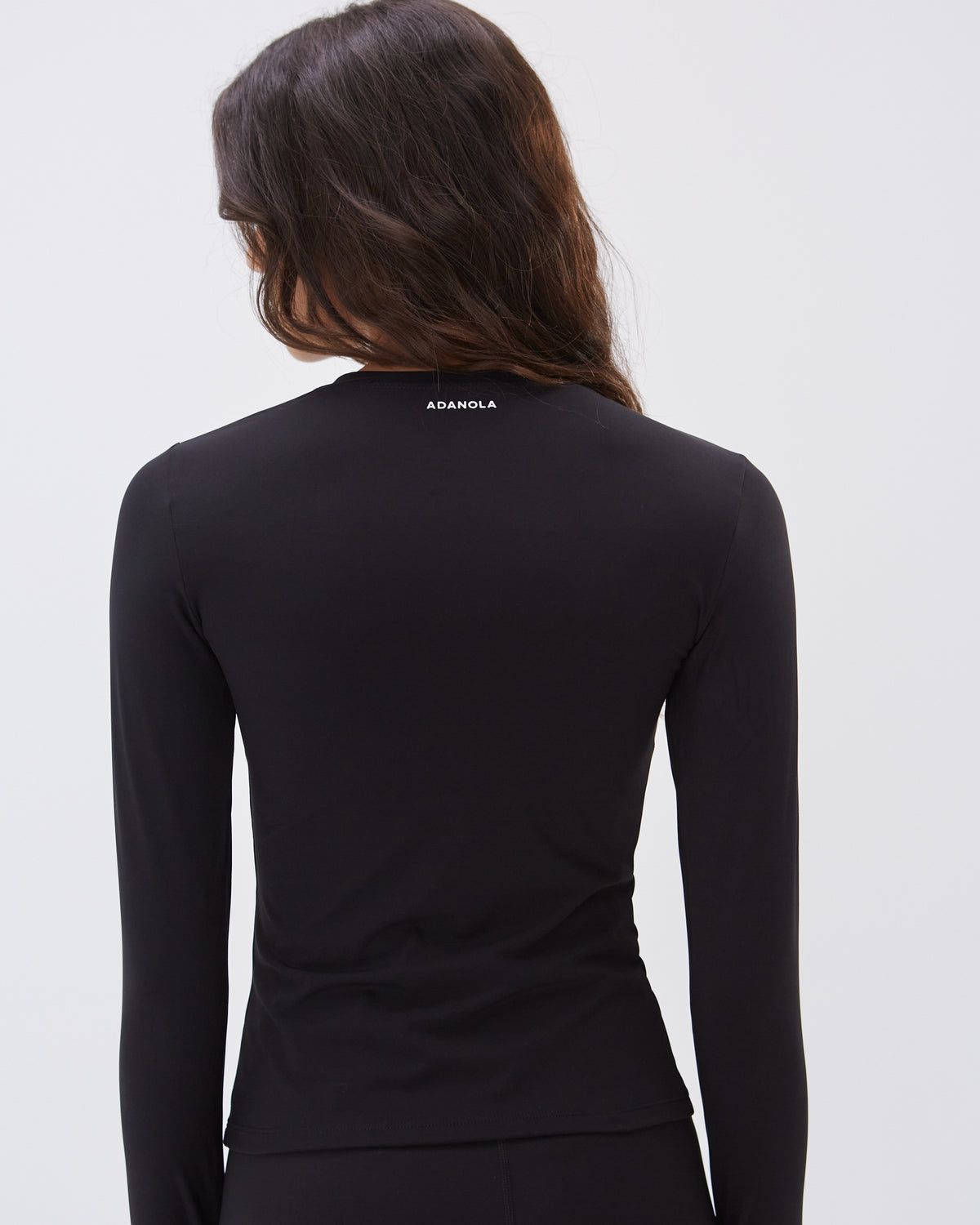 Black Adanola Ultimate Long Sleeve Top | ZQDCTW687