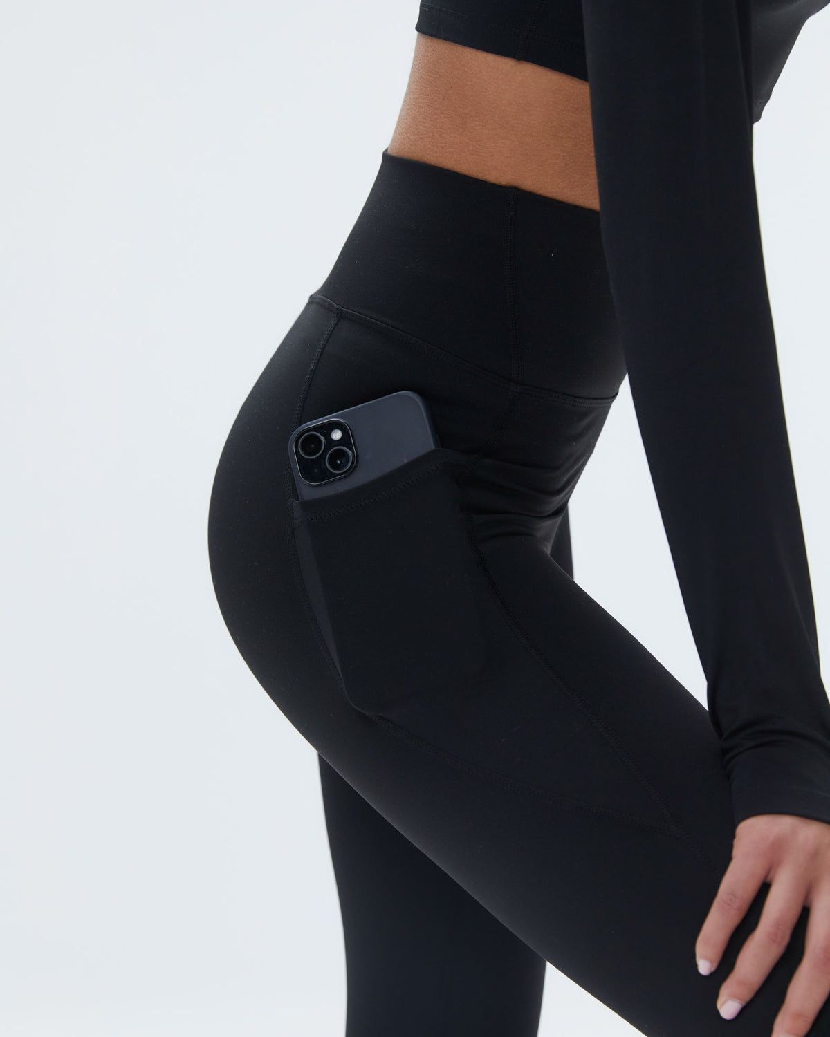 Black Adanola Ultimate Pocket Leggings | OCTFZV972