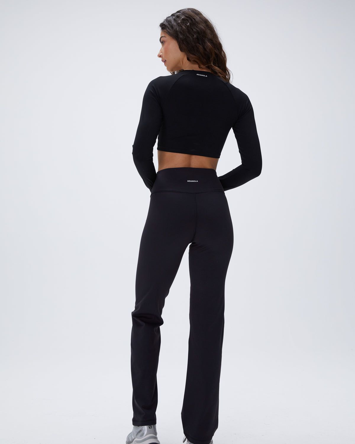 Black Adanola Ultimate Wrap Over Yoga Pant | FWQITO283