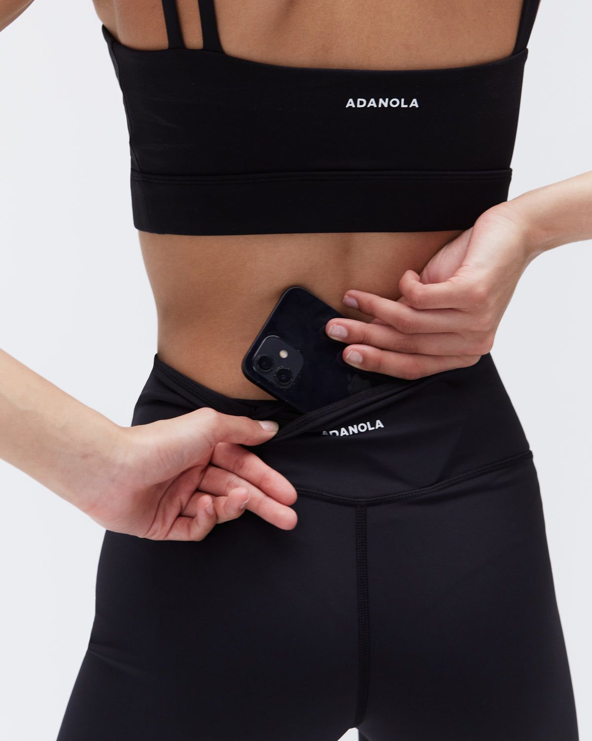 Black Adanola Yoga Pant | WBVDNH034