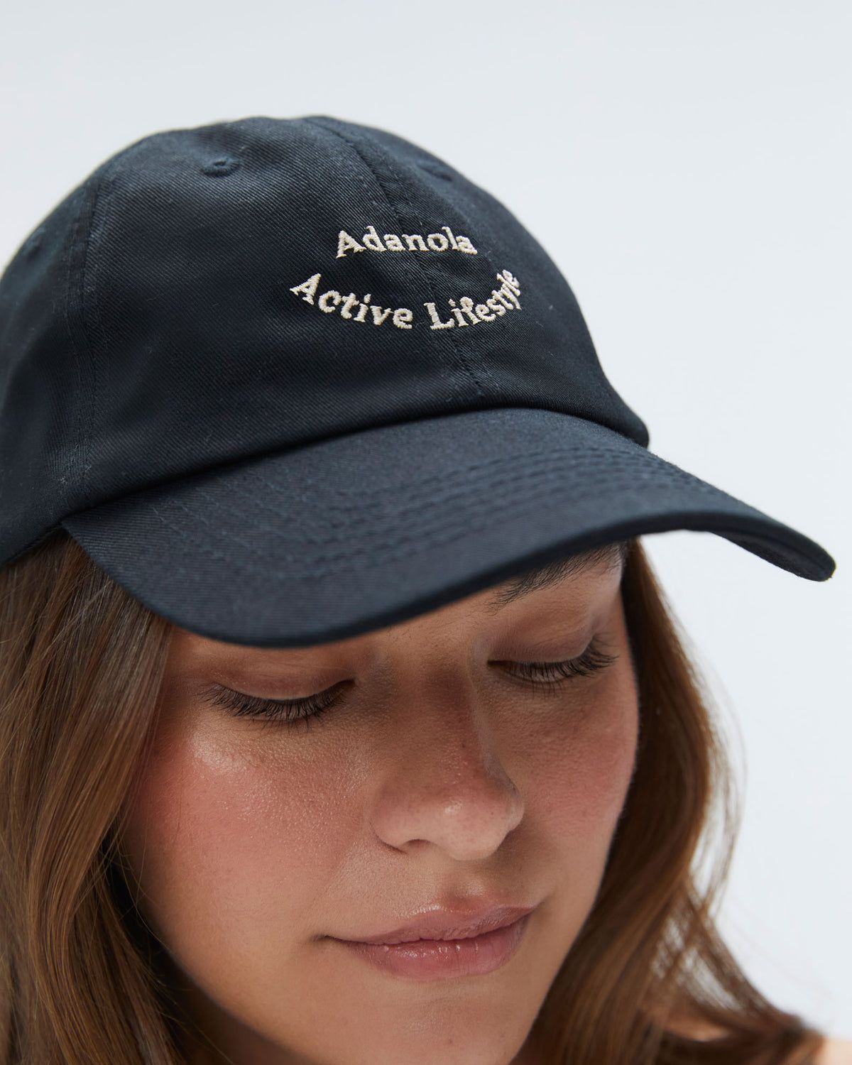 Black / Beige Adanola Active Lifestyle Cap | LHXTAC654
