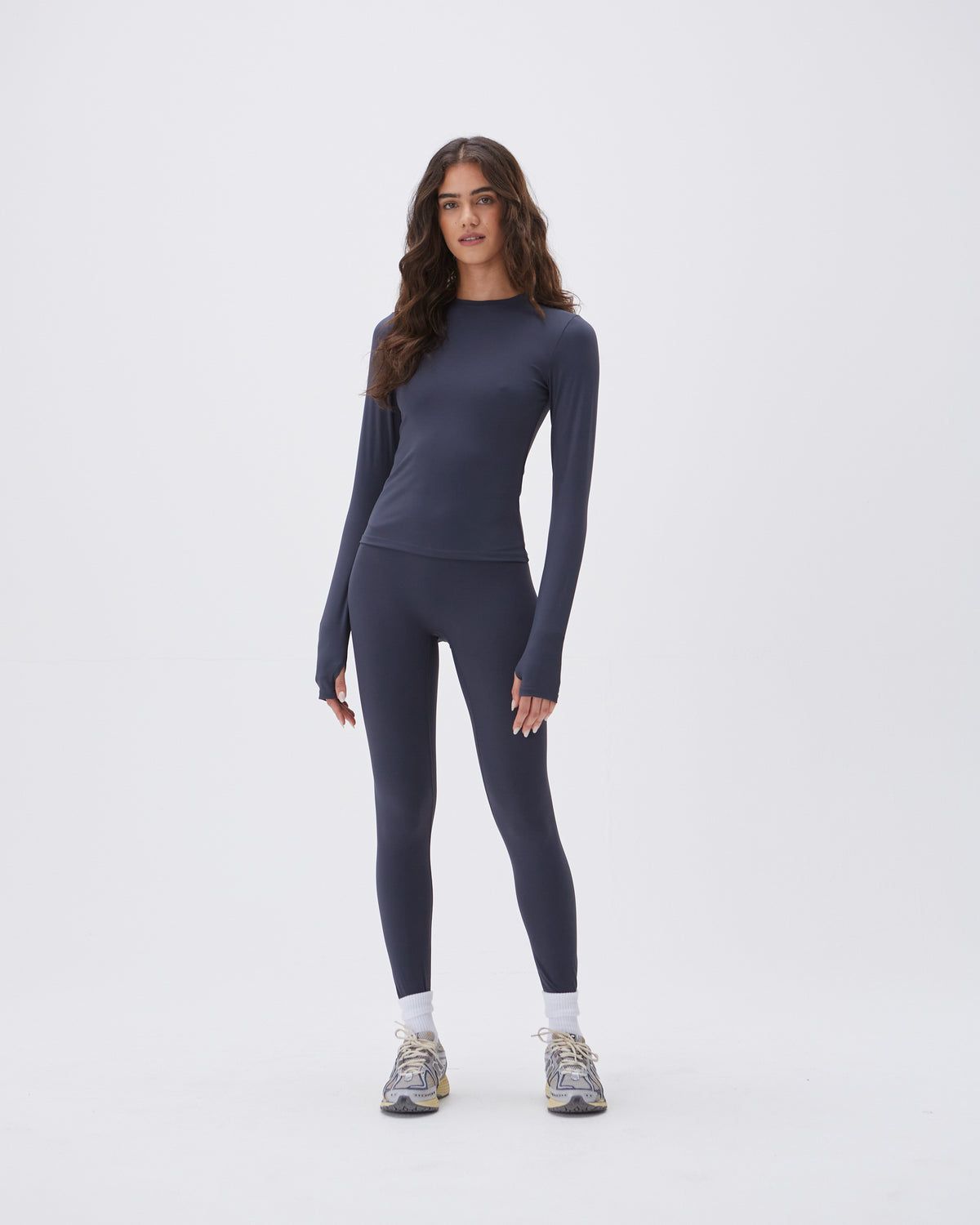 Blue Adanola Ultimate Long Sleeve Top | SYMJVQ970