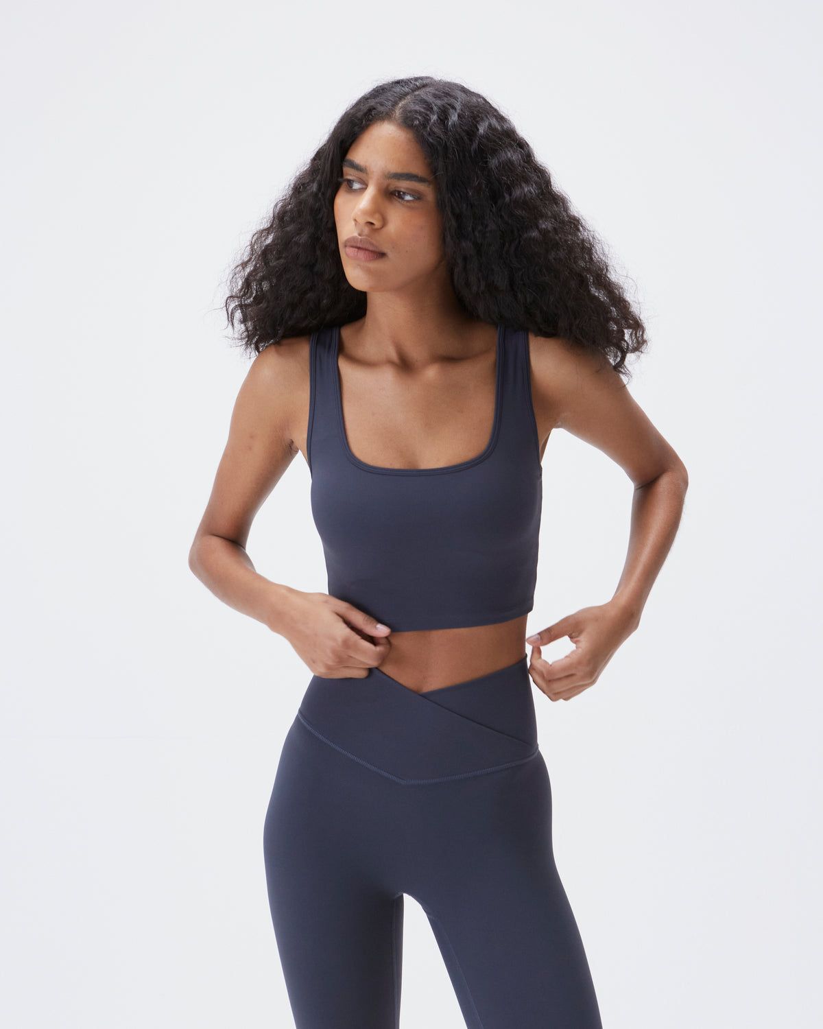 Blue Adanola Ultimate Square Neck Bra | BHZYQJ938