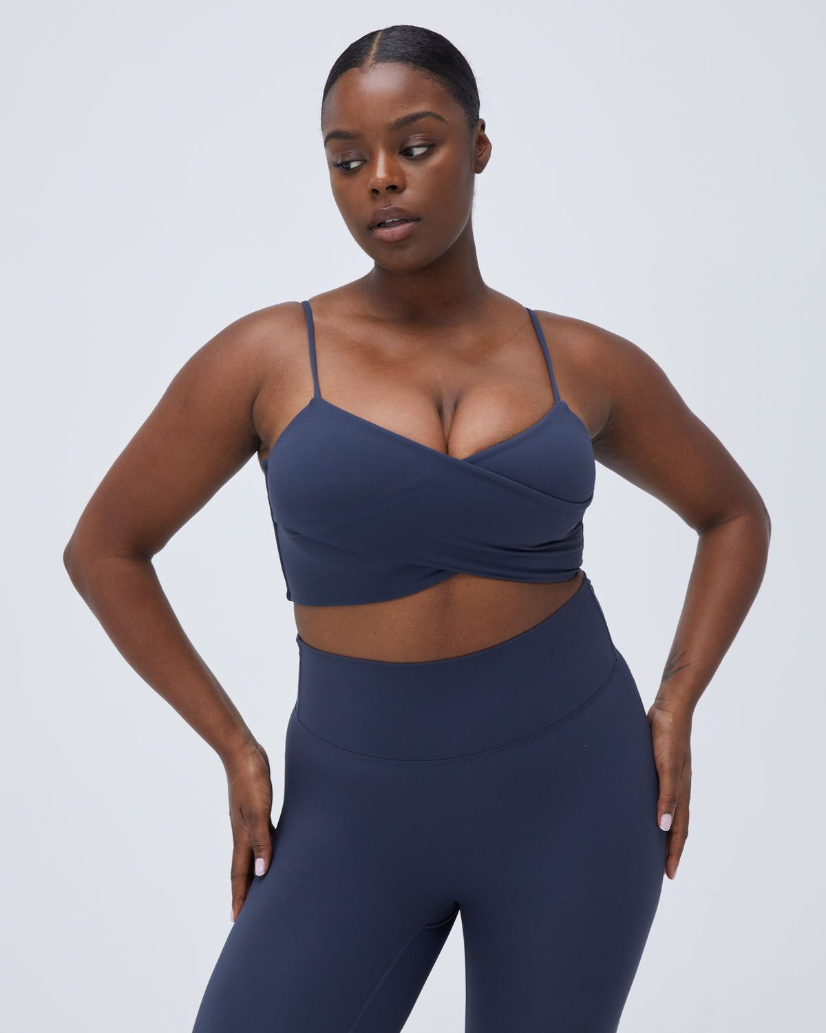 Blue Adanola Ultimate Wrap Bra | BXGCYU394