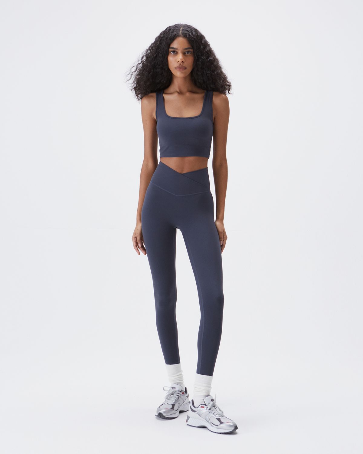 Blue Adanola Ultimate Wrap Over Leggings | UWBQIF857