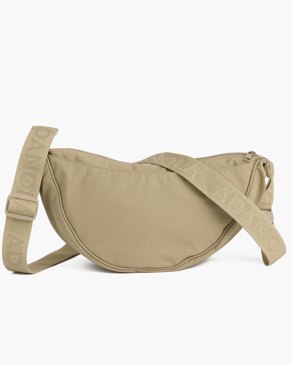 Brown Adanola Branded Strap Crossbody Bag | WOBTUL785