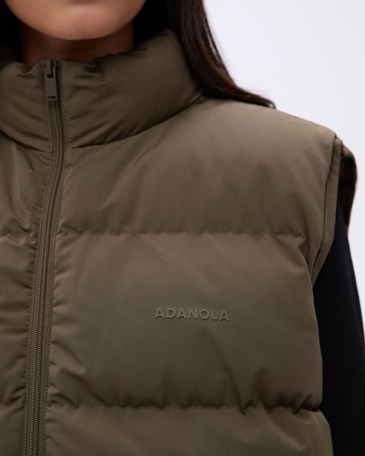 Brown Adanola Padded Gilet | NVPLFR986