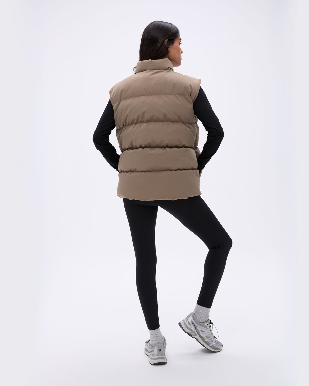 Brown Adanola Padded Gilet | NVPLFR986
