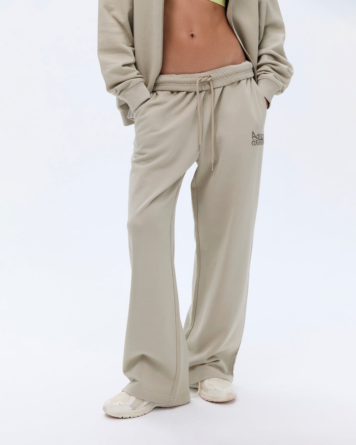 Brown Adanola Trail Straight Leg Sweatpants | CLOWJM253