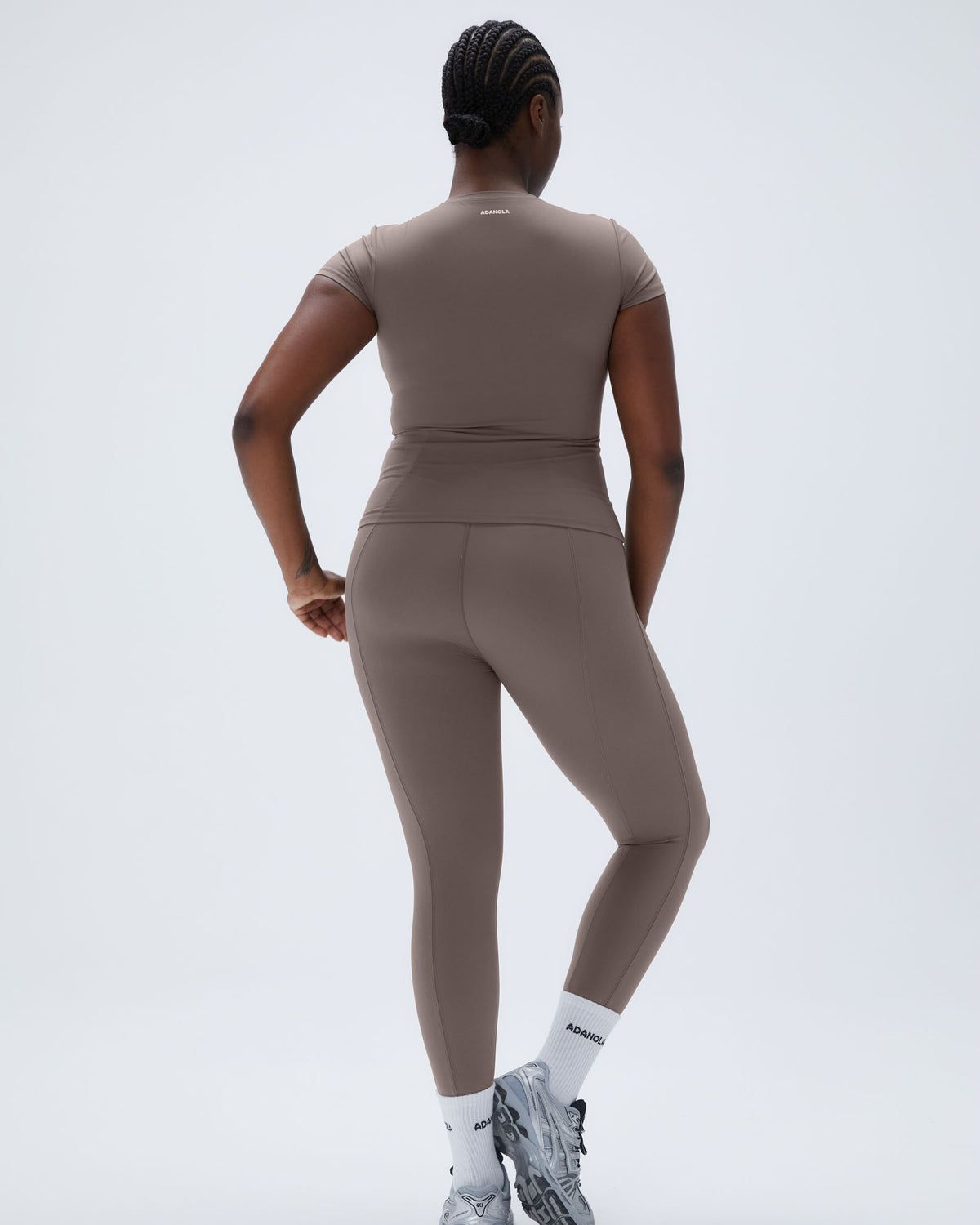 Brown Adanola Ultimate Short Sleeve Top | WTPVBL368