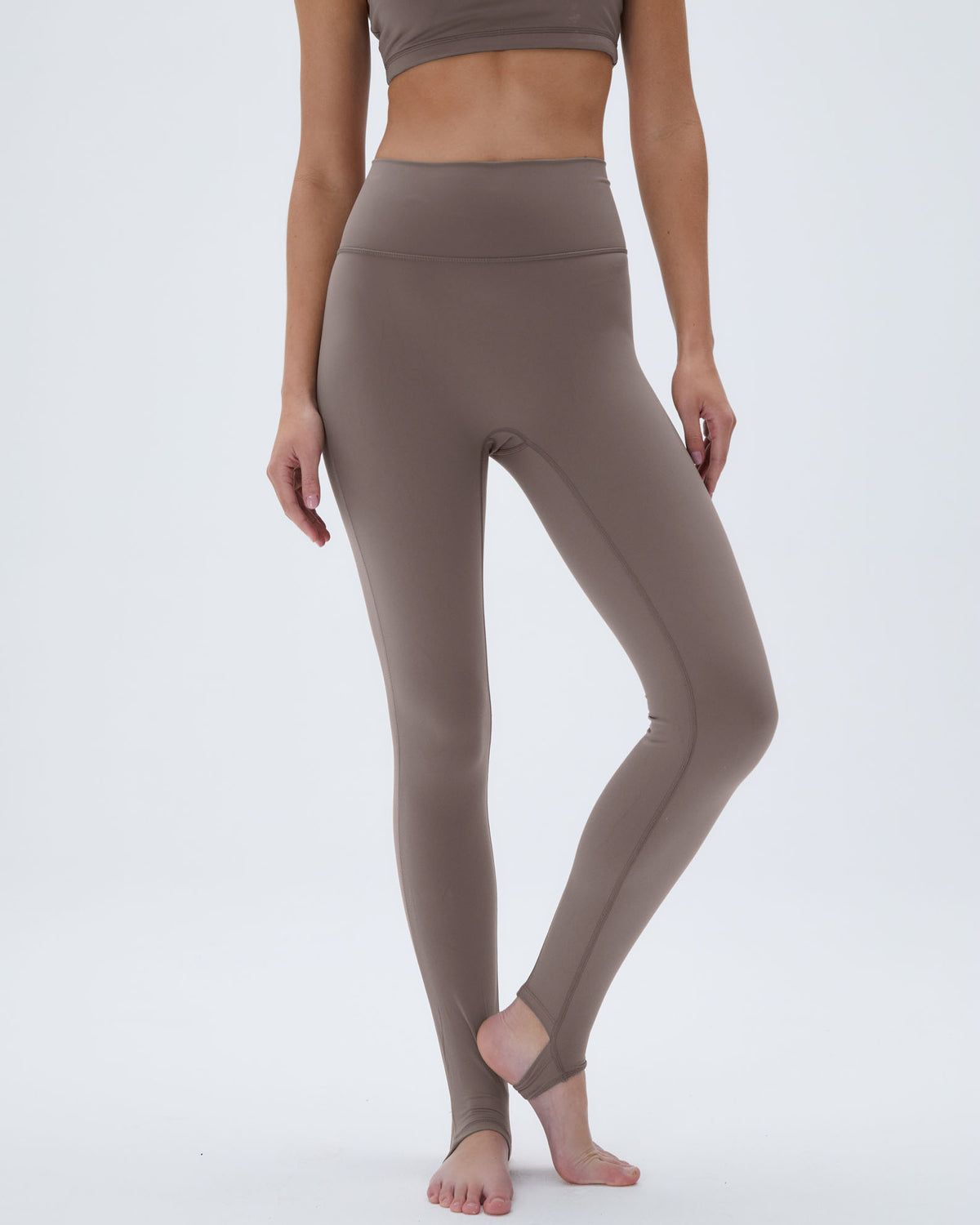 Brown Adanola Ultimate Stirrup Leggings | SHLVFZ504