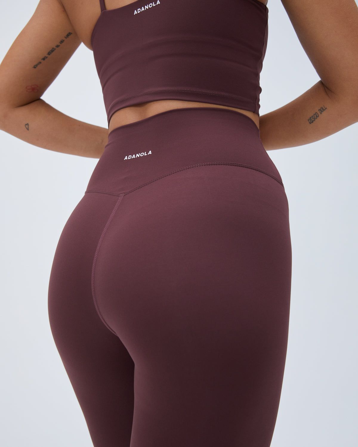 Burgundy Adanola Ultimate Leggings | TVAJUQ591