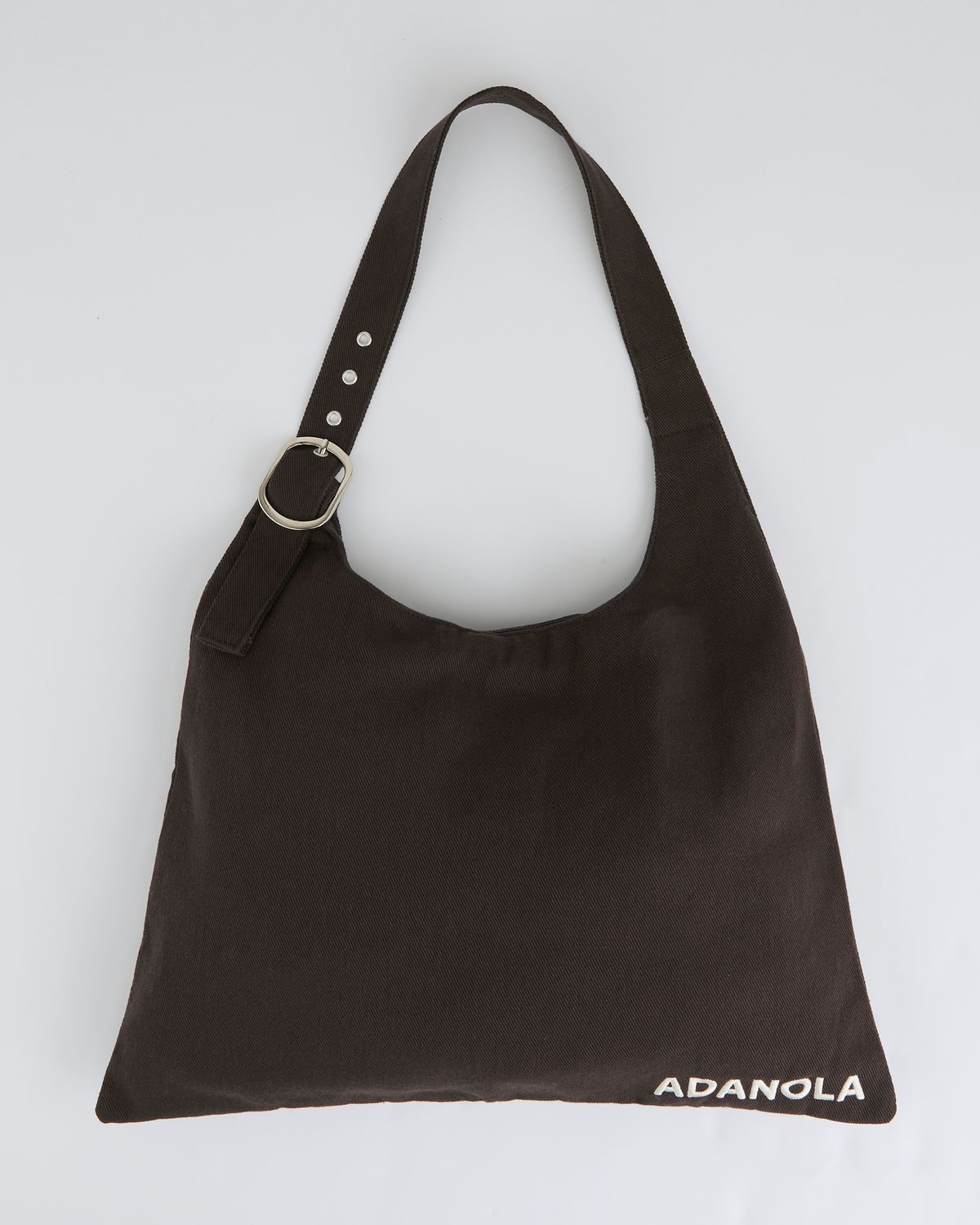 Coffee Adanola Buckle Shoulder Bag | FDVOGJ591