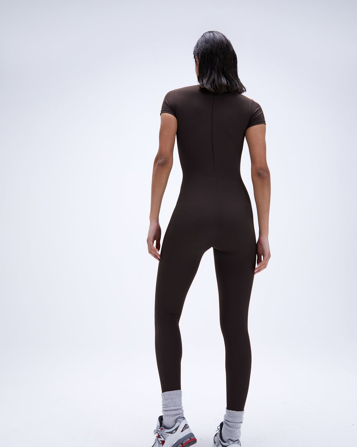 Coffee Adanola Ultimate Full Length Unitard | ISONFB964