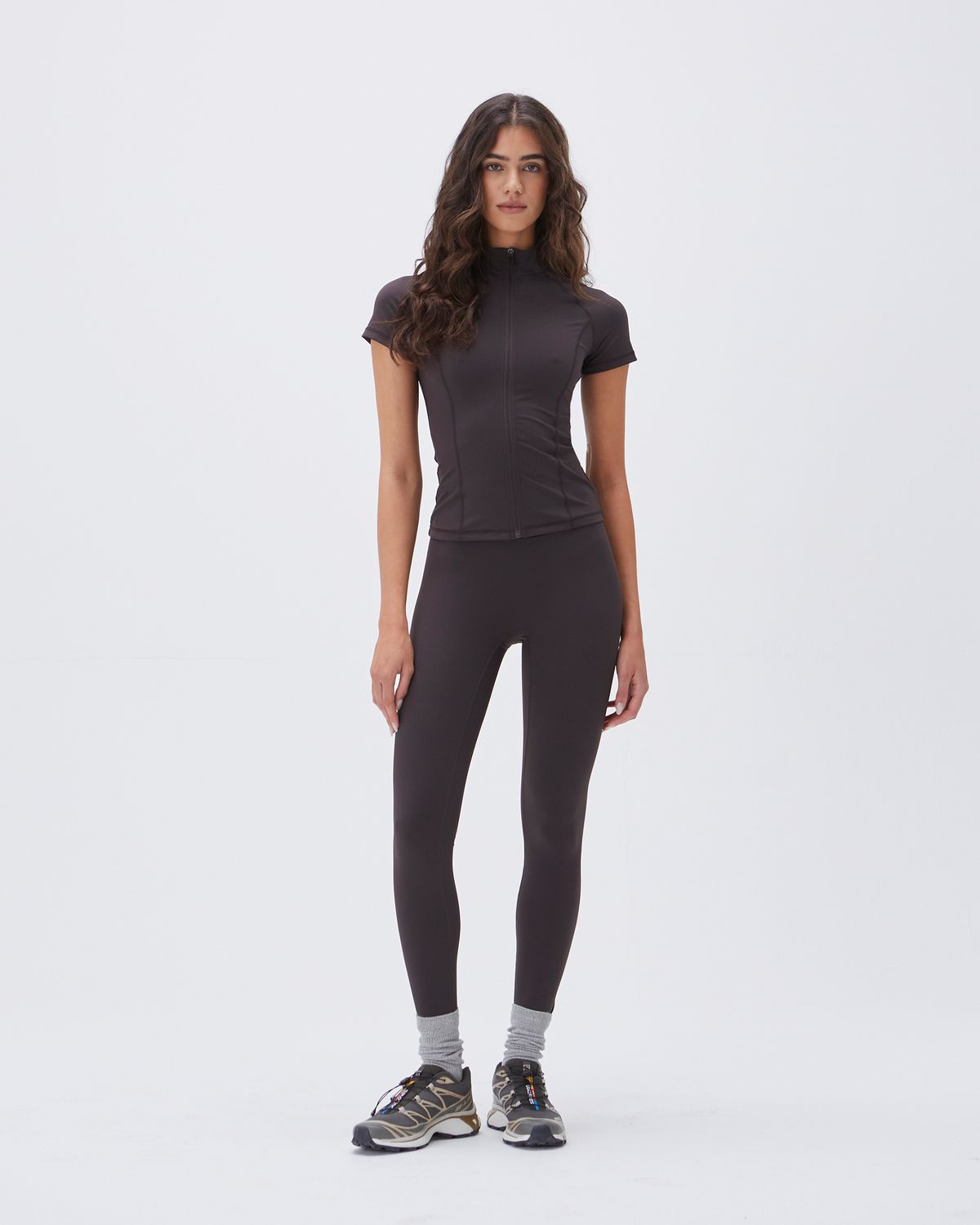 Coffee Adanola Ultimate Leggings | CPYDSK324