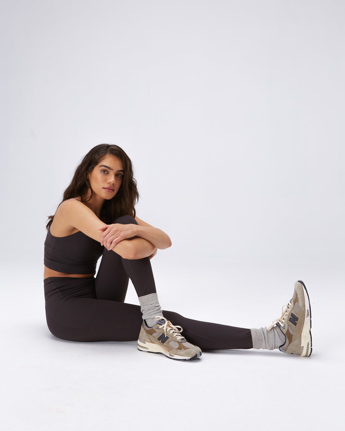 Coffee Adanola Ultimate Pocket Leggings | OHGQPI048