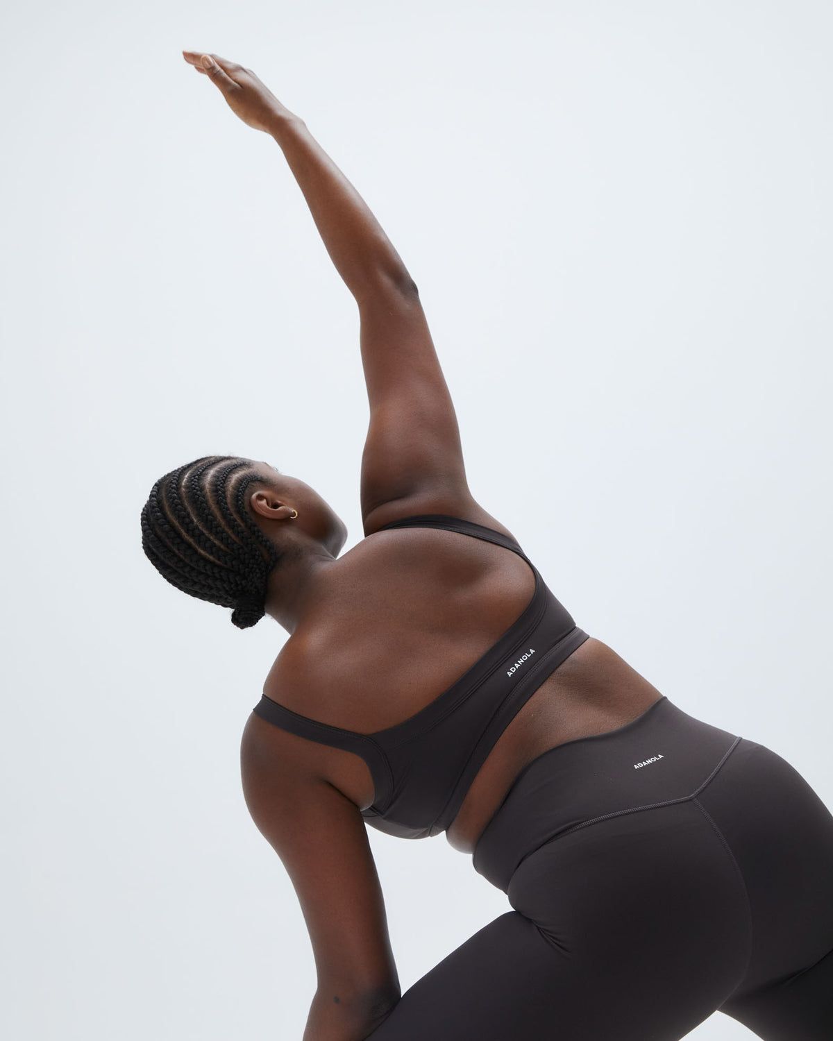 Coffee Adanola Ultimate Wide Binding Bra | ZFAMOV129