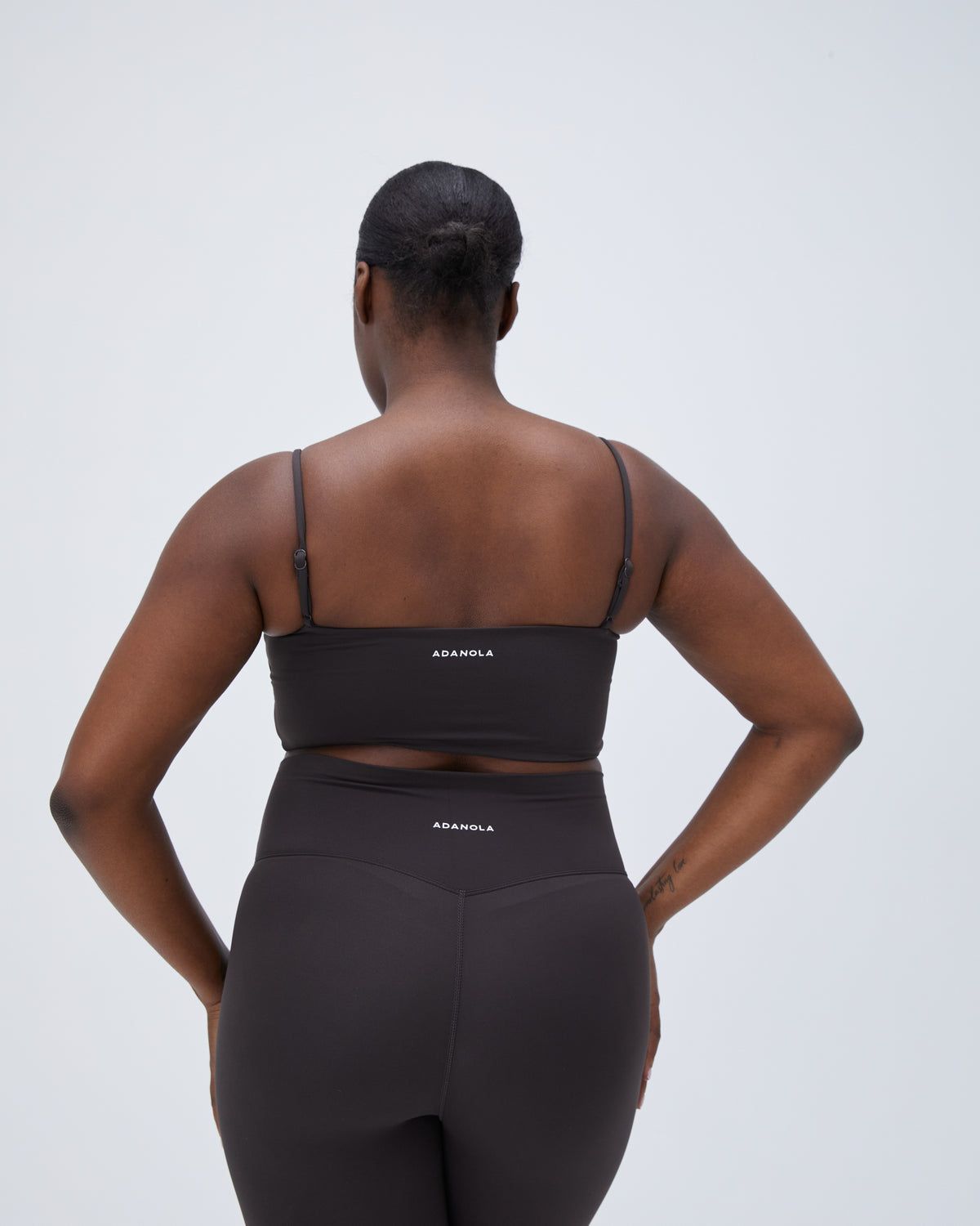 Coffee Adanola Ultimate Wrap Bra | ZDAOMX326