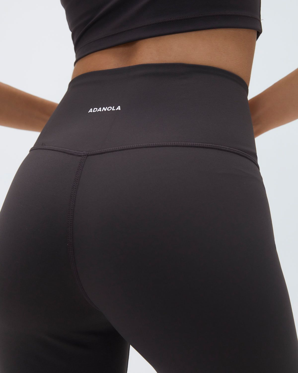 Coffee Adanola Yoga Pant | HWGZOQ463