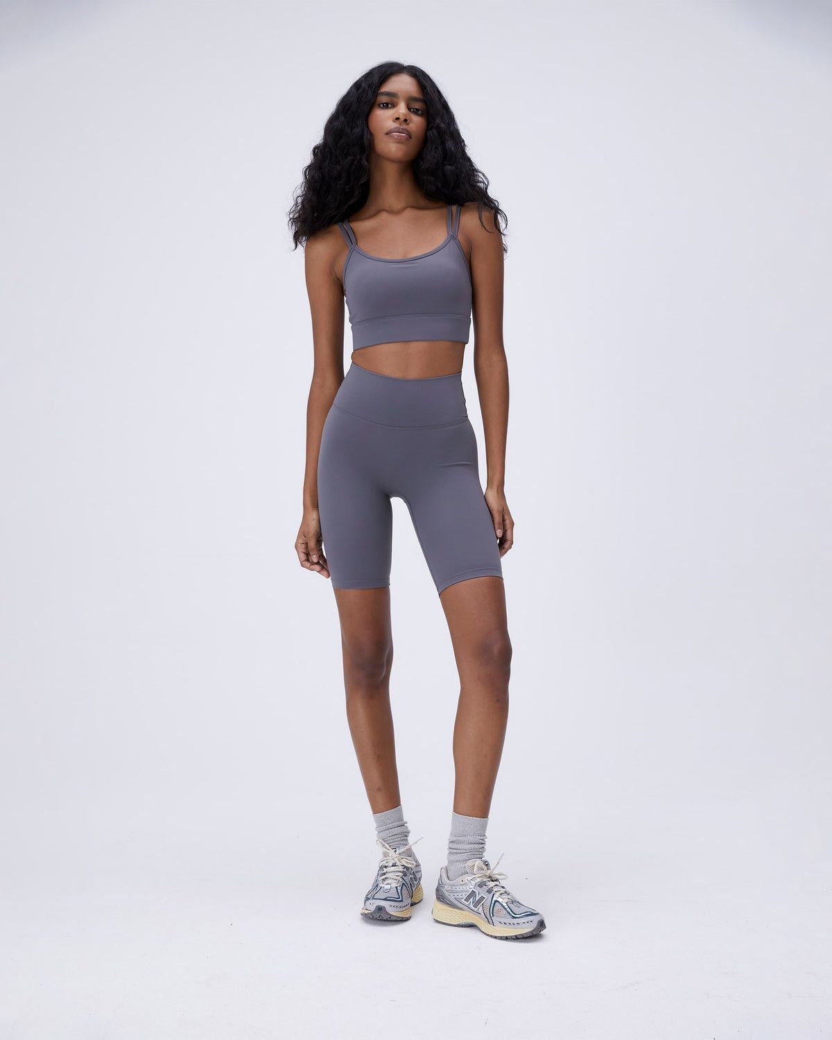 Dark Grey Adanola Ultimate Bike Shorts | YVSBEI510
