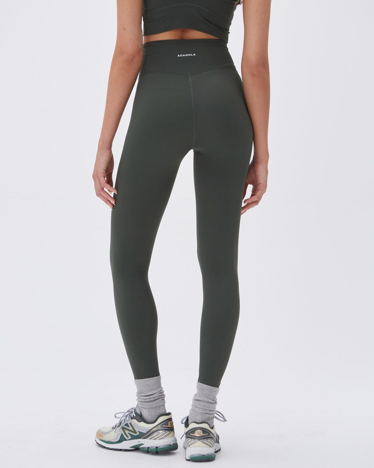 Dark Olive Adanola Ultimate Leggings | YZRKIP215