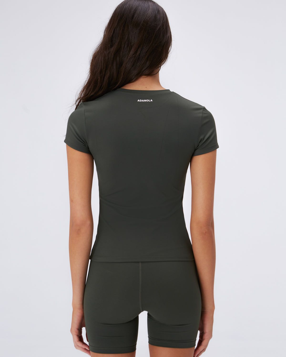 Dark Olive Adanola Ultimate Short Sleeve Top | RBDUML073