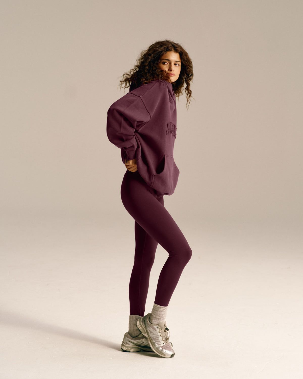 Dark Pink Adanola Ultimate Leggings | RDXUAQ571