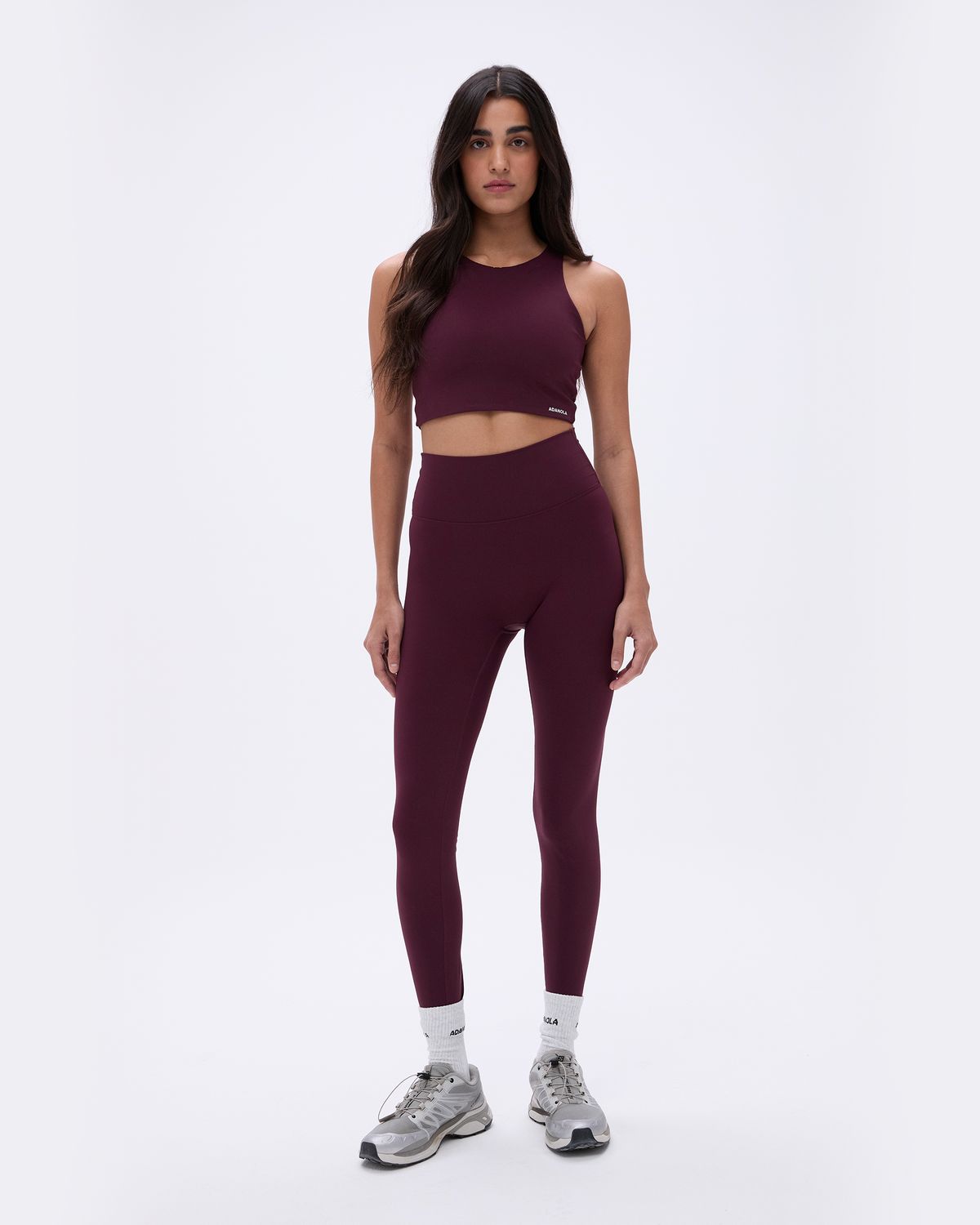 Dark Pink Adanola Ultimate Leggings | RDXUAQ571