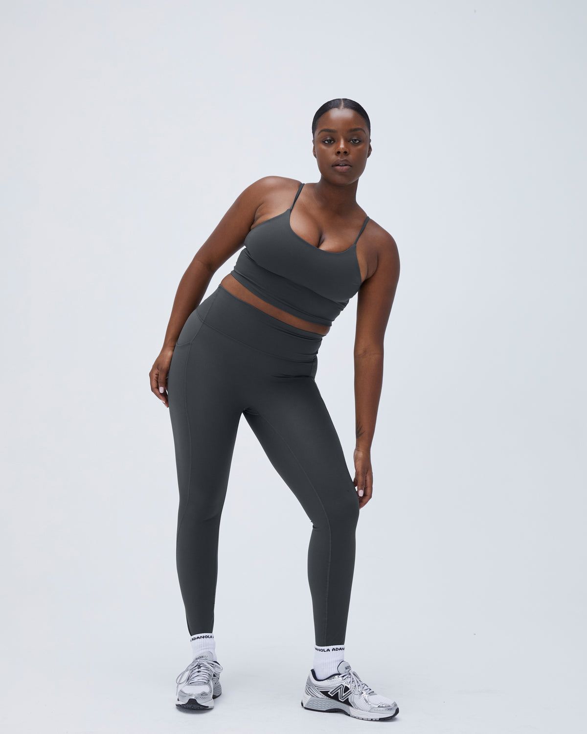 Deep Grey Adanola Ultimate Pocket Leggings | OWNSTR921