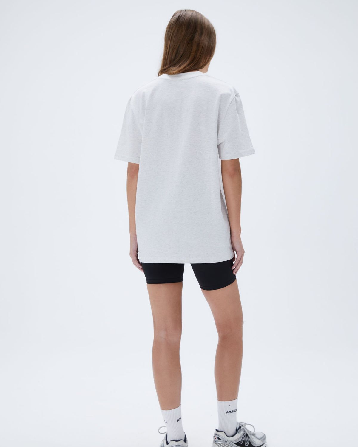 Grey Adanola Adanola Sport Short Sleeve Oversized T-Shirt | IDCQRY805