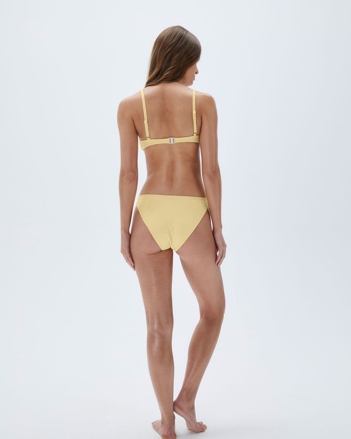 Lemon Yellow Adanola Dip Bikini Bottoms | UZSFON706