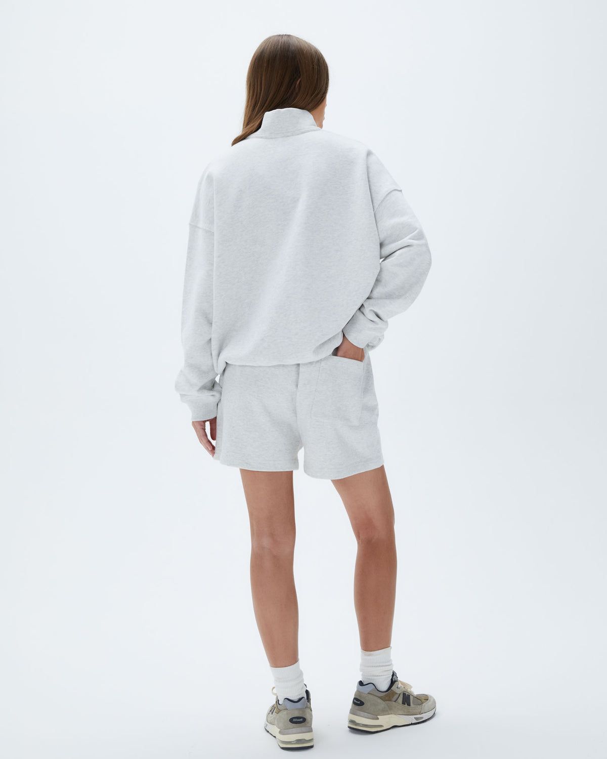 Light Grey Adanola Vacation Sweat Shorts | YDMOQB015